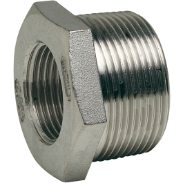 Stainless steel double reducing bush BSP 2024