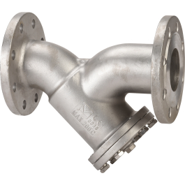 Stainless steel CF8M Y-strainer 240 RF PN16
