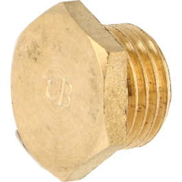 Brass male cap - 292 G