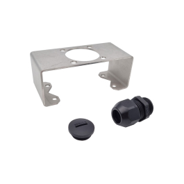 Stainless steel mounting set for SF limit switch boxes