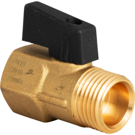 4MS ACS mini brass ball valve 674 male/female
