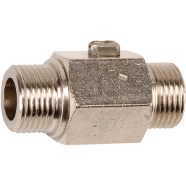 Screw driving ball valve
