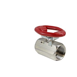 NPT DN015 - 1/2" 1-piece ball valve model 76 Oval handle