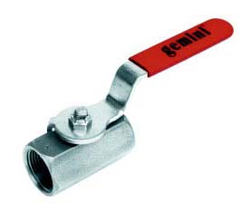 1 76-4-1 - Gemini Valve Ball Valve with Carbon Steel Housing