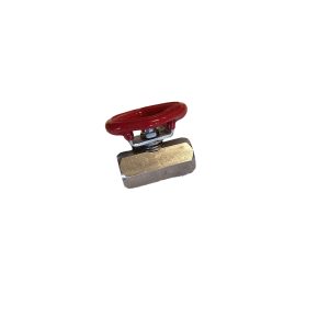 Gemini Valve 76 Carbon Steel 2-piece ball valve Rc (BSP) female screwed end DN32 Manual – Oval handle