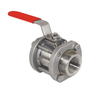 1.5 89-6-RTV-6 - Center section 3 piece ball valve stainless steel Viton seal