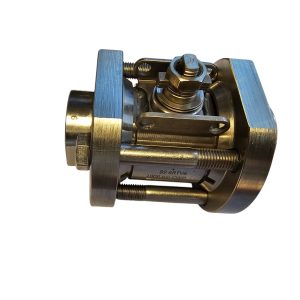 1/2"  NPT Female Screwed End N.P.T. Stainless Steel 3-piece Ball Valve -Ready for Actuator