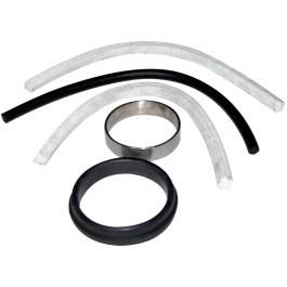 Seat and gasket for unidirectional knife gate valve