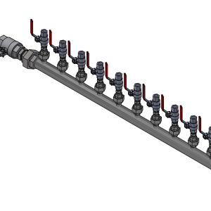 Air Header - AHDN40I40D40U12DN8 - RVS316 NPT