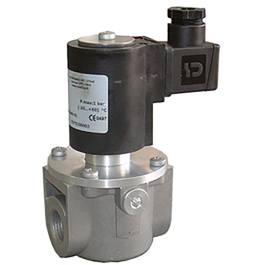 Automatic solenoid valve EV6 for gas