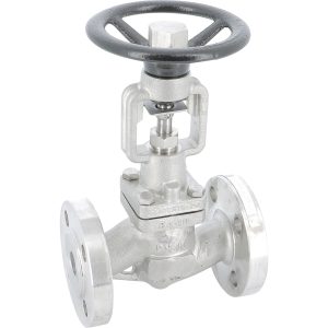 Stainless steel globe valve 472 RF PN40 with stainless steel bellow - DN015 - 1/2"