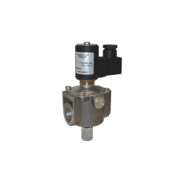 Solenoid valve with manual resetting M14/RM for gas