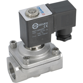 Stainless steel solenoid valve SPU 220 direct acting normally closed