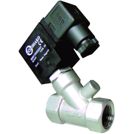 Stainless steel solenoid valve SPUY 220 direct acting normally closed