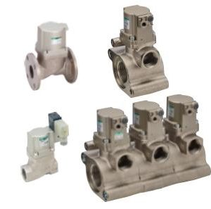 Air operated 2-port valve (coolant valve)