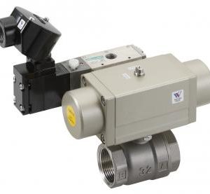WP Series for Outdoors Air operated 2, 3-port ball valve (compact rotary valve)