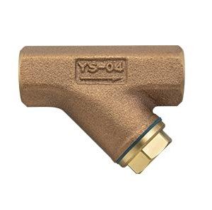 Y-shaped strainer