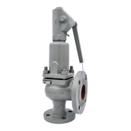 Cast iron flanged safety valve 6301 PN16 DN20/32